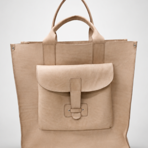 Classic Tan Leather Tote