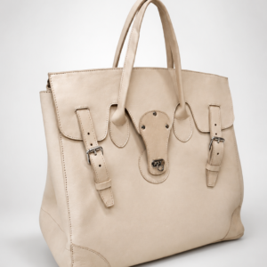 Classic Beige Tote Bag